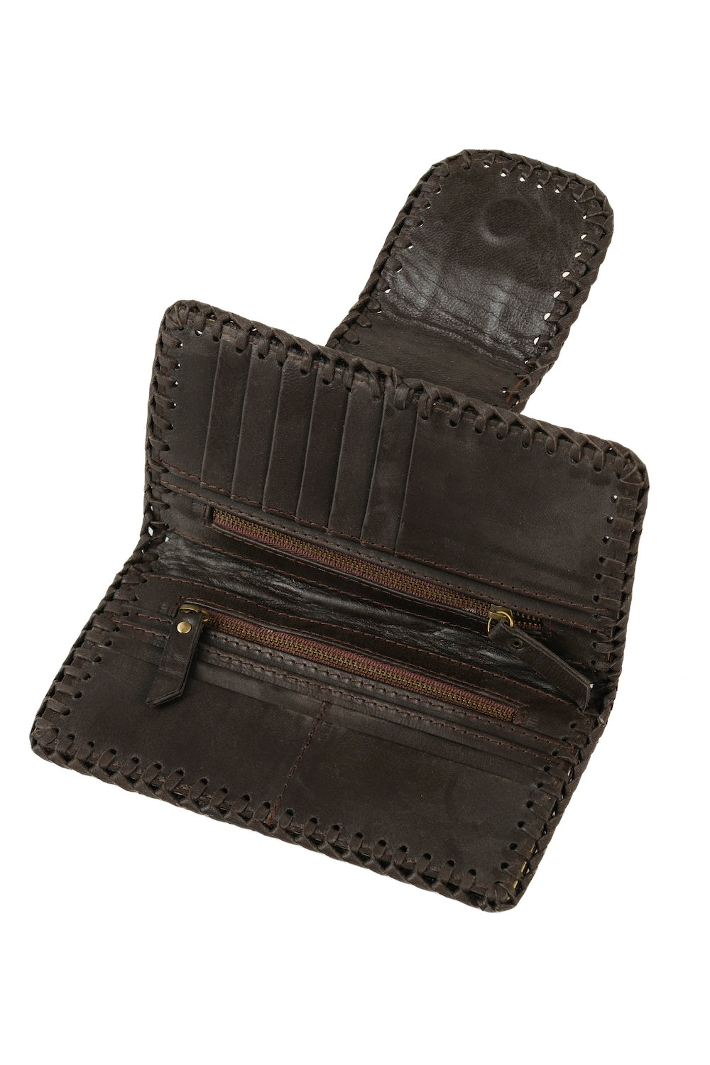 Dustwood Carved Wallet | Heritage Brown