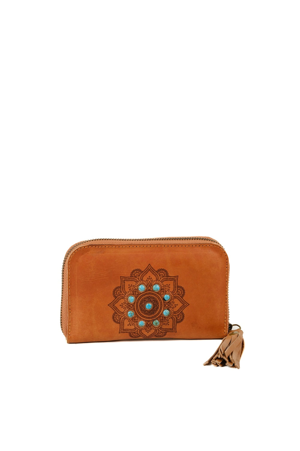 Turquoise Mandala Wallet