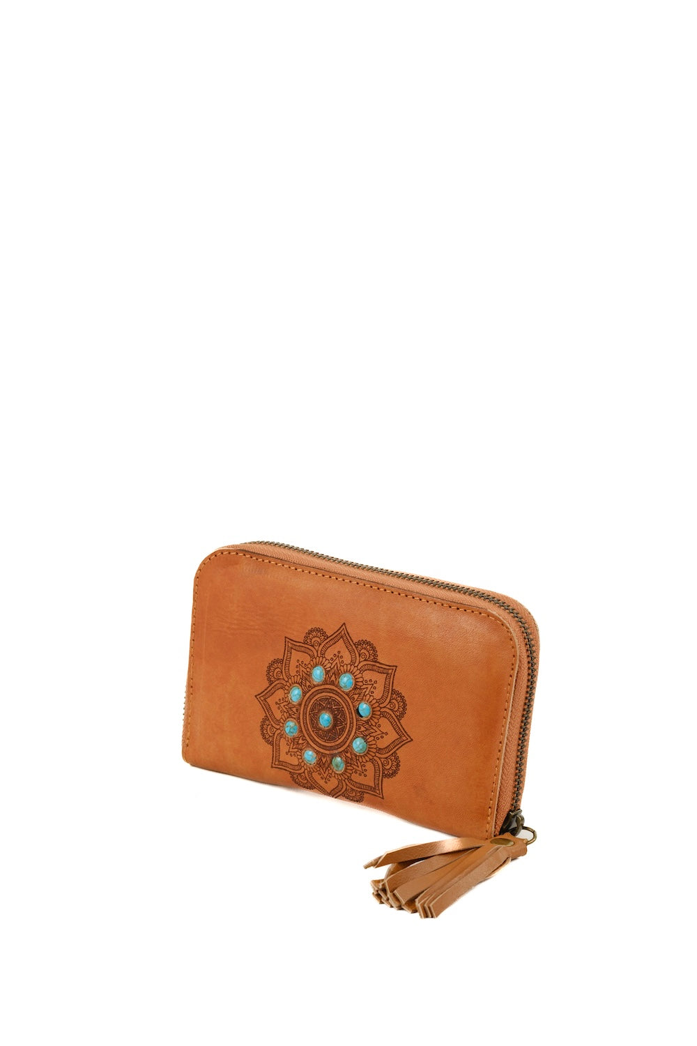 Turquoise Mandala Wallet