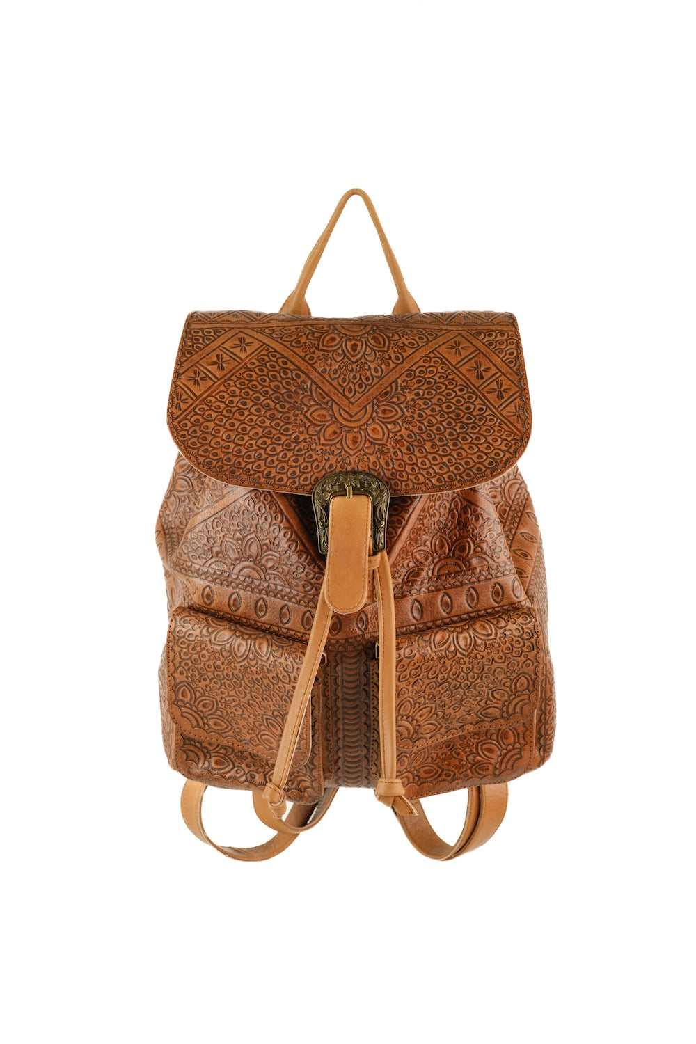 Boundary Rider Leather Backpack
