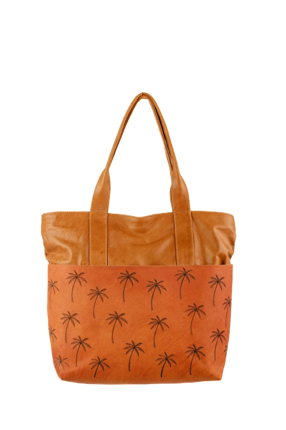 Palm Print Carryall Bag