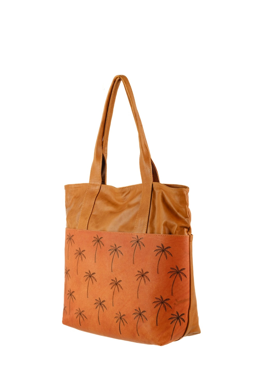 Palm Print Carryall Bag