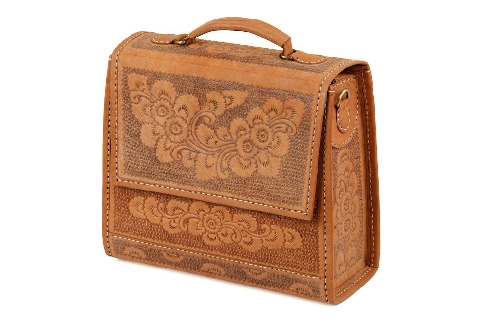 Frankie Tooled Satchel
