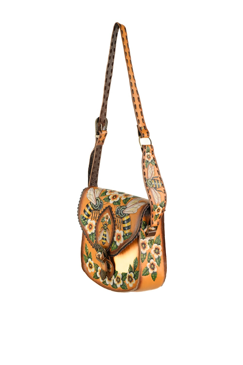 Bee & Bloom Bag | Natural Tan