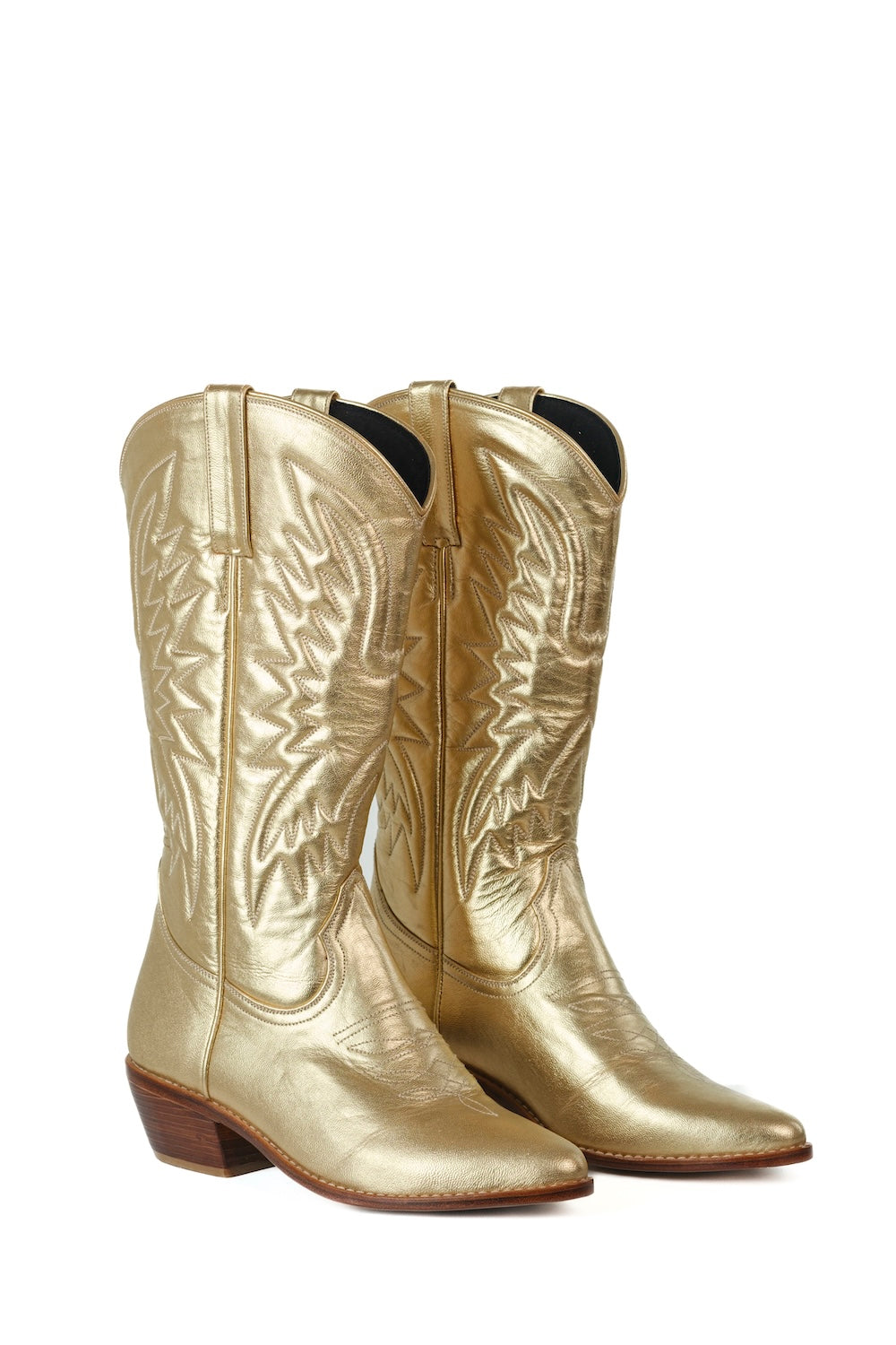 Gold Cowboy Boots