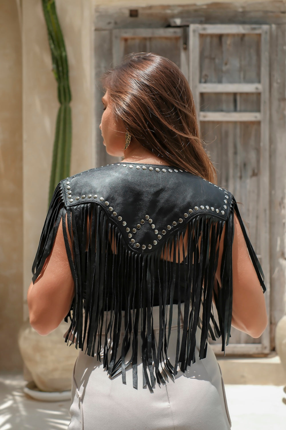 Festival-ready fringe bolero for country events – Rodeo outfits Australia womens