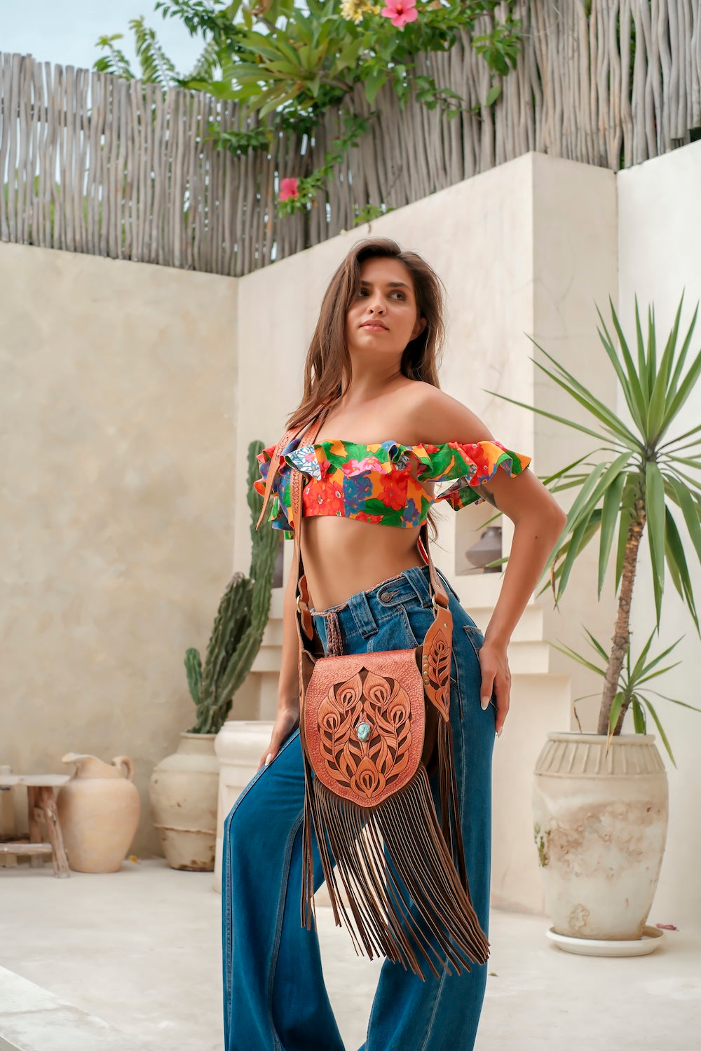 Phoenix Fringe Bag