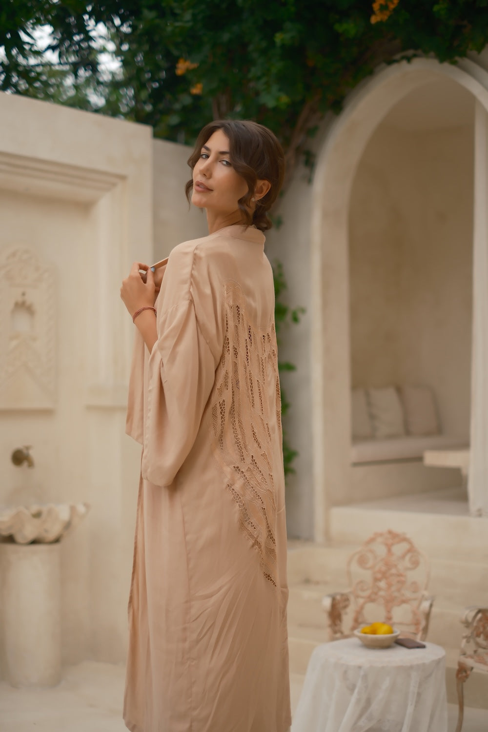Winged Spirit Embroidered Kimono