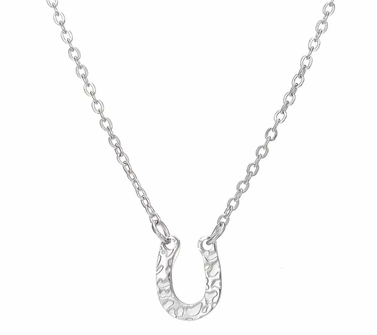 Elegant Horseshoe Necklace – Available in Gold, Silver, and Rose Gold. Hypoallergenic and Tarnish-Resistant.