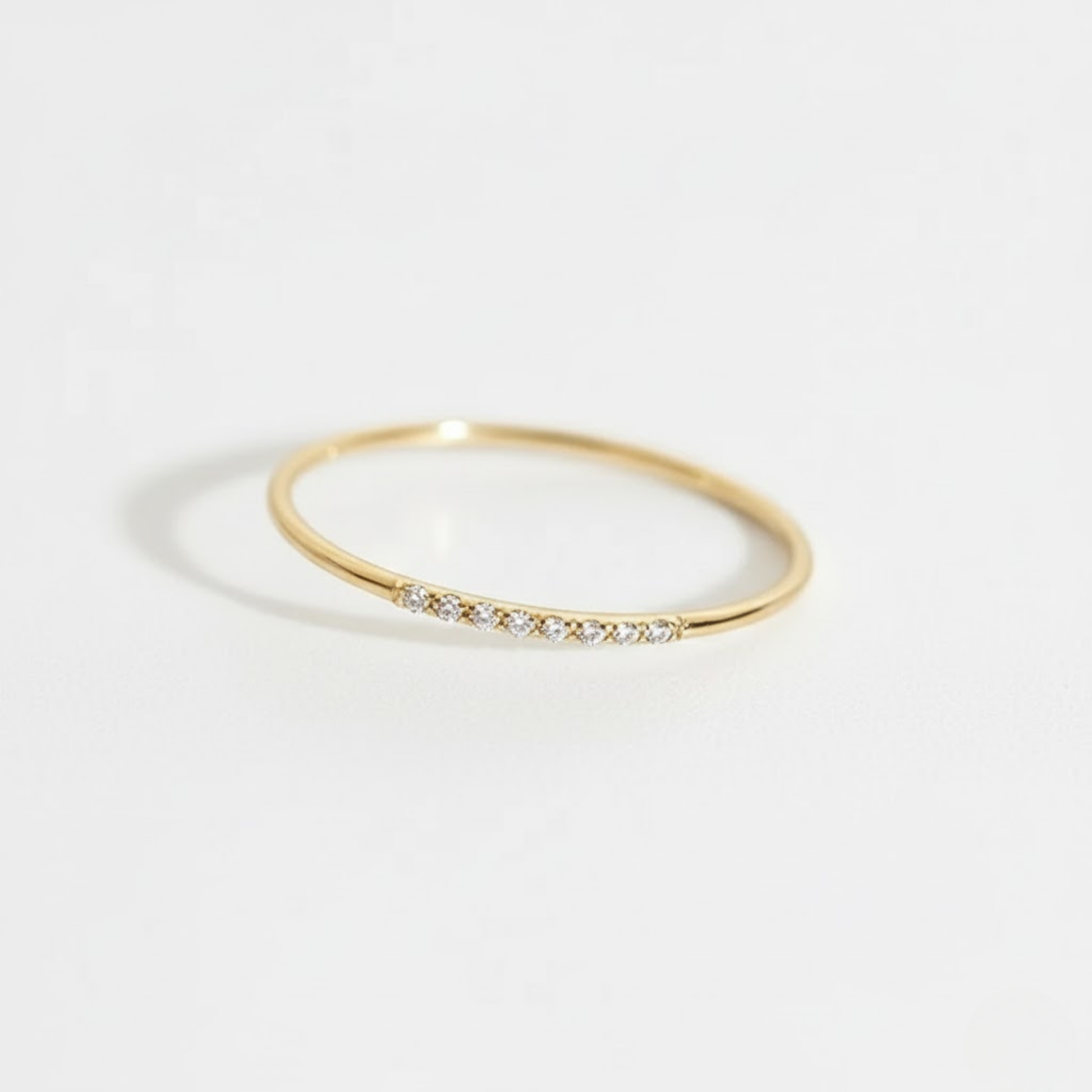 Golden Glow Ring Perth Australia Houseofhide elegant gold ring photographed to highlight its subtle shine