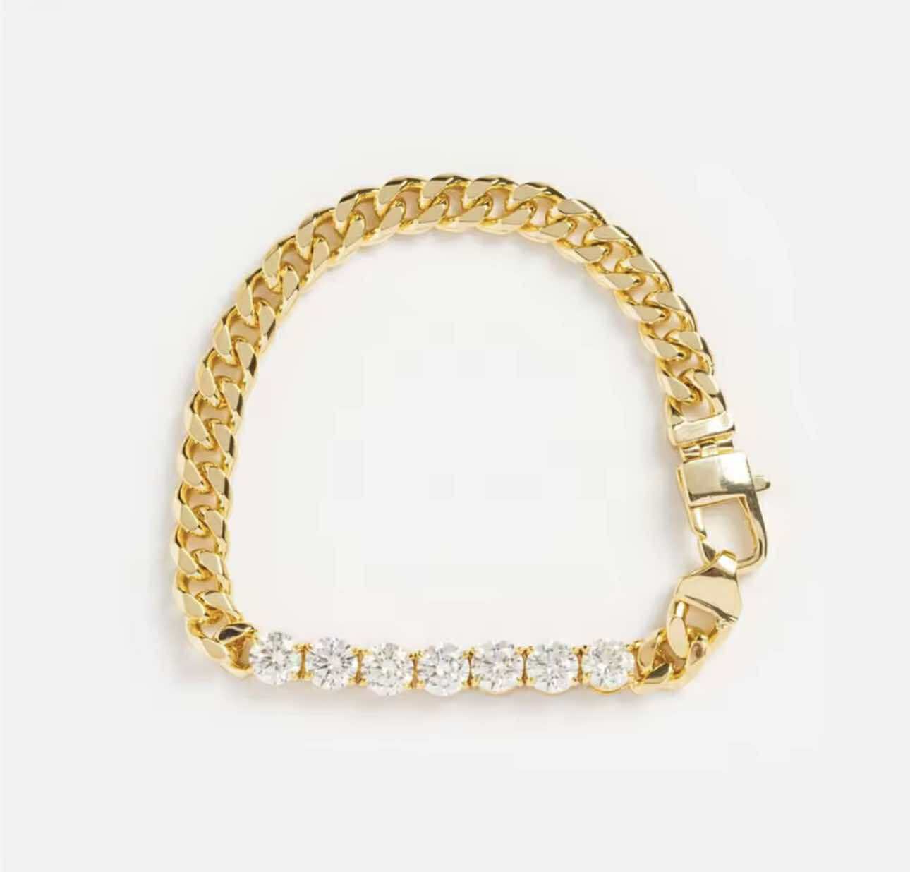 Jewellery gift set for women – gold-plated stainless steel chain set