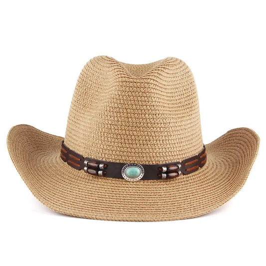 Hudson Rancher Hat in straw with wide brim for sun protection