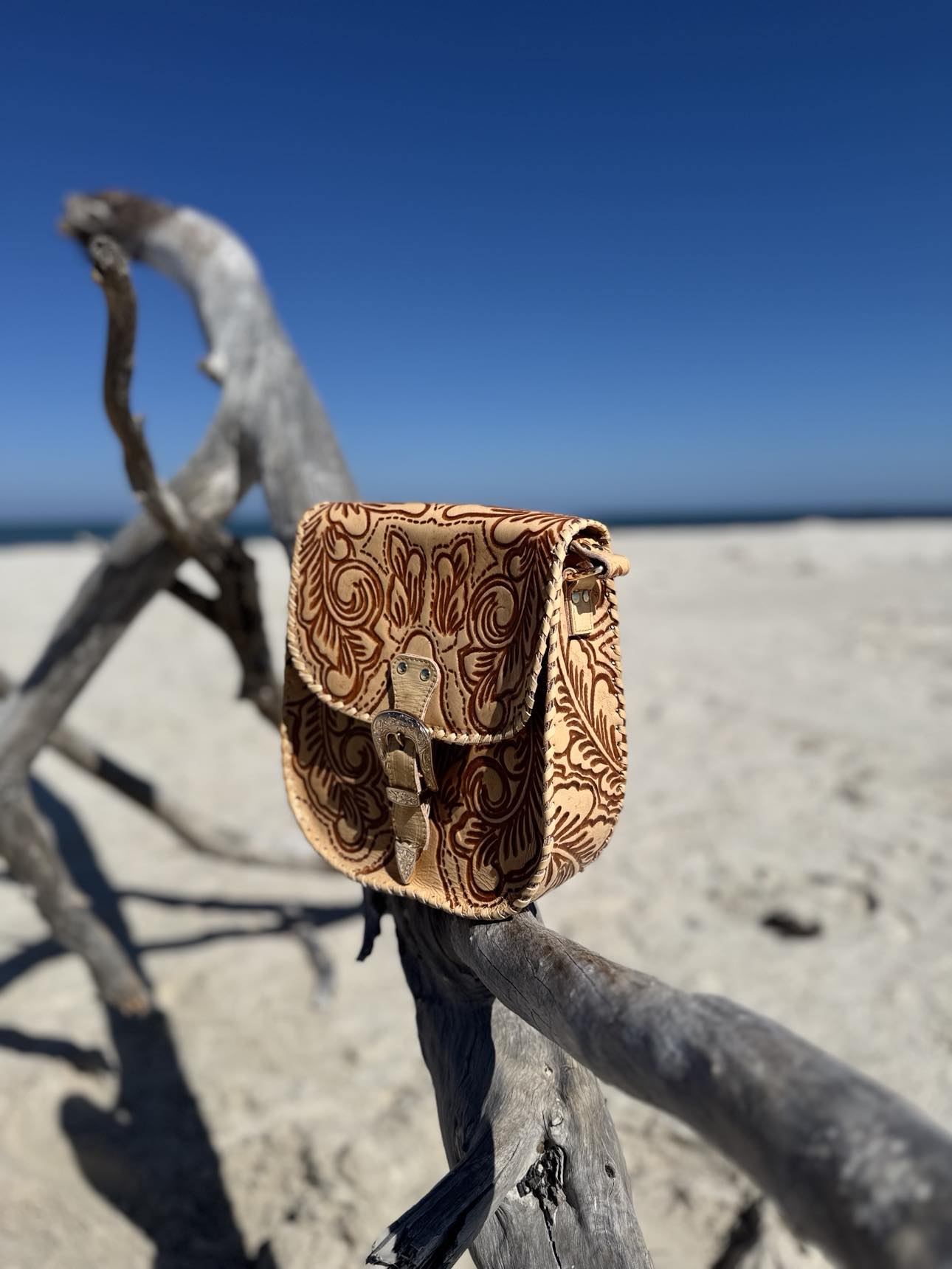 Millie Embossed Leather Bag Australia 