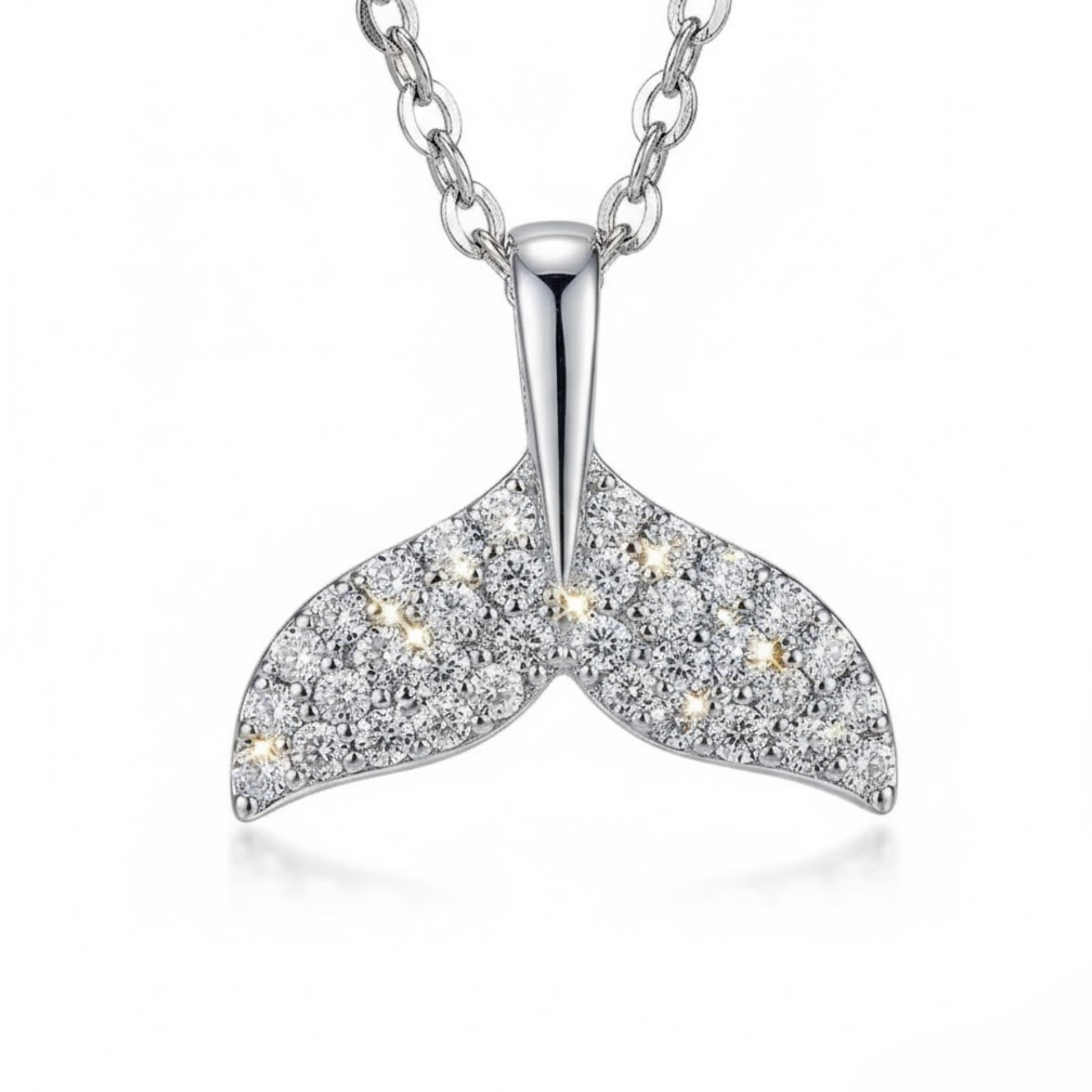 House of Hide Moana Gleam Pendant Necklace tarnish-resistant silver necklace symbolising freedom and femininity