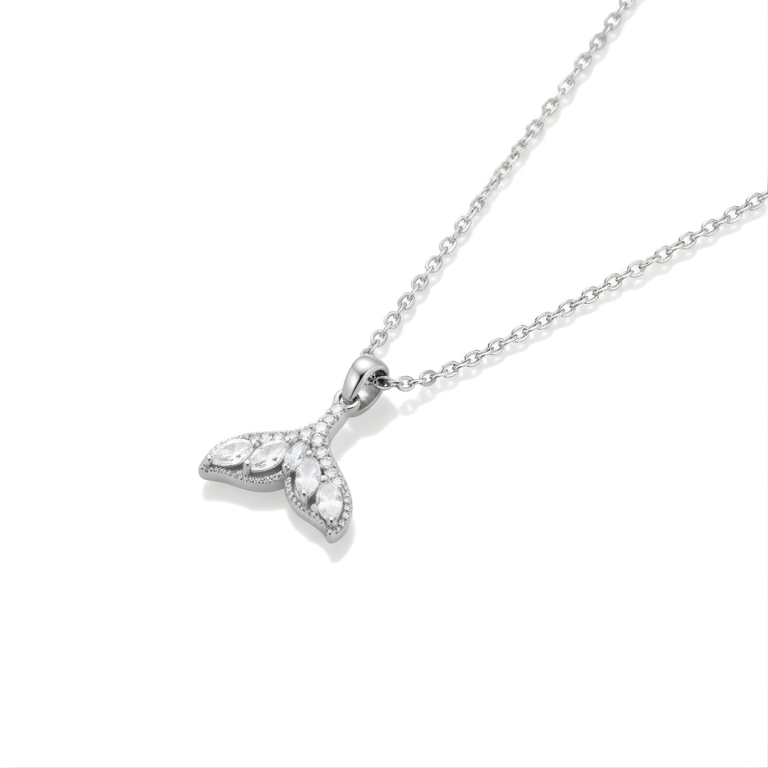 Ocean Mermaid Necklace Perth Australia beach-inspired silver jewellery capturing coastal beauty and summer spirit