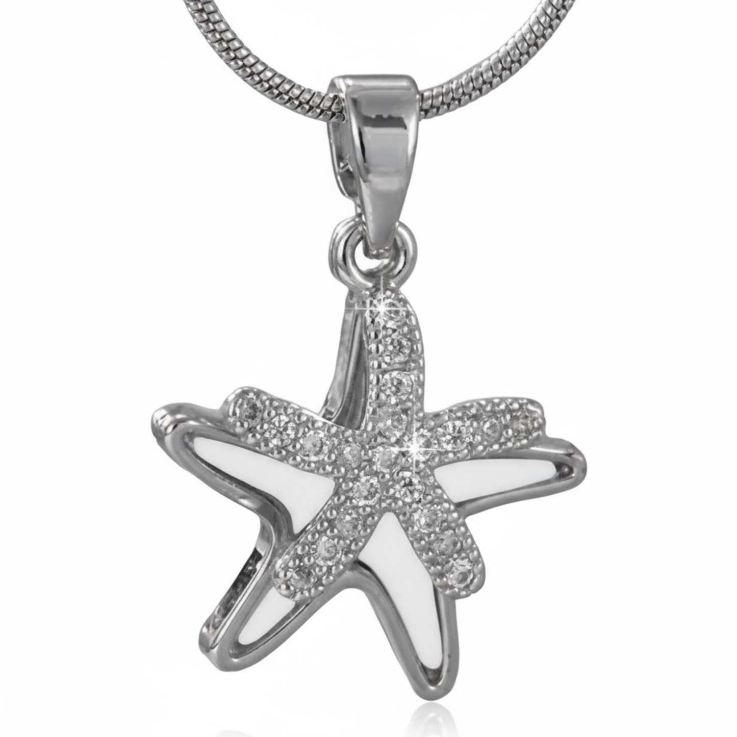 Ocean Starfish Necklace Perth Australia elegant non-tarnish starfish pendant necklace for summer style