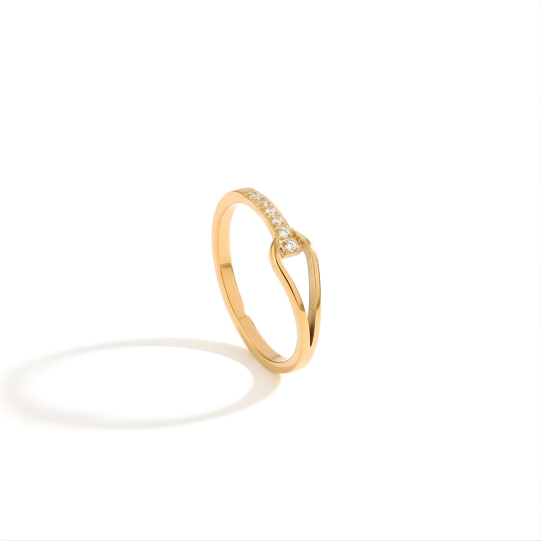 Elegant Radiance Mosaic Ring Perth Australia handcrafted sparkling ring for engagements, weddings, and special occasions