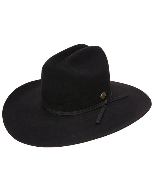 Serpentine Wide Brim Hat | Black