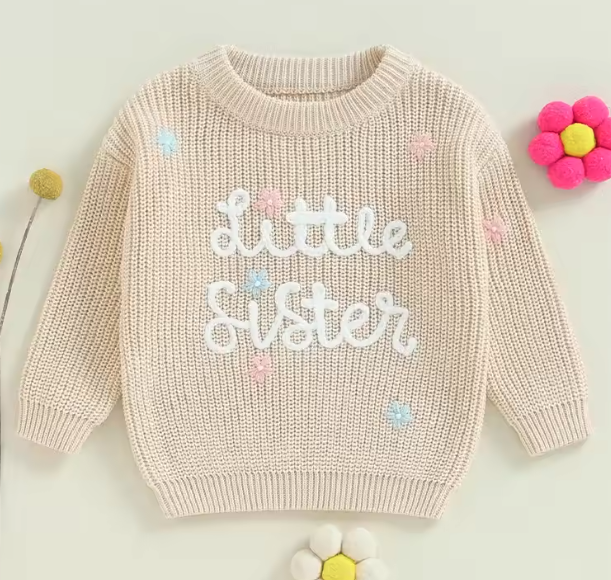 Little Sister Jumper | Beige