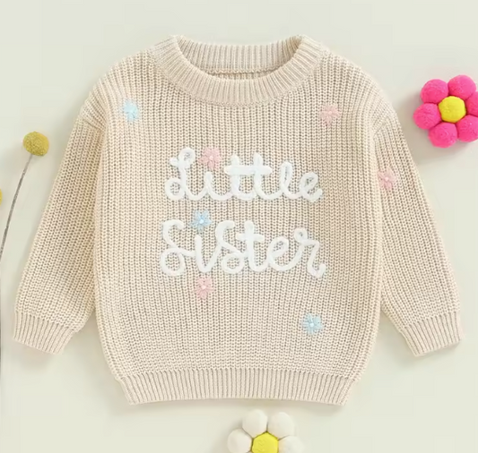 Little Sister Jumper | Beige