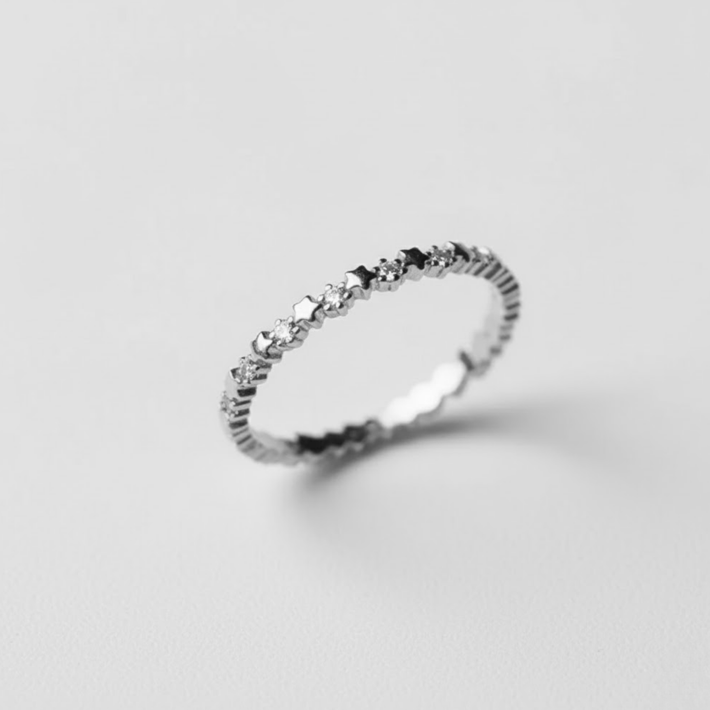 Silver Starlight Promise Ring Perth Australia sophisticated ring for weddings, engagements, and everyday wear