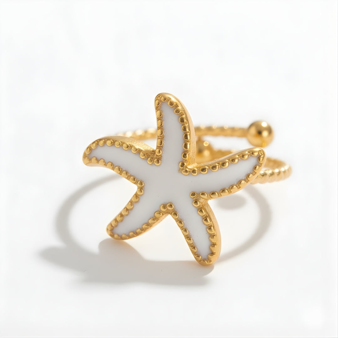 Elegant Starry Shore Ring Perth Australia handcrafted ocean-inspired jewellery symbolising serenity and beauty