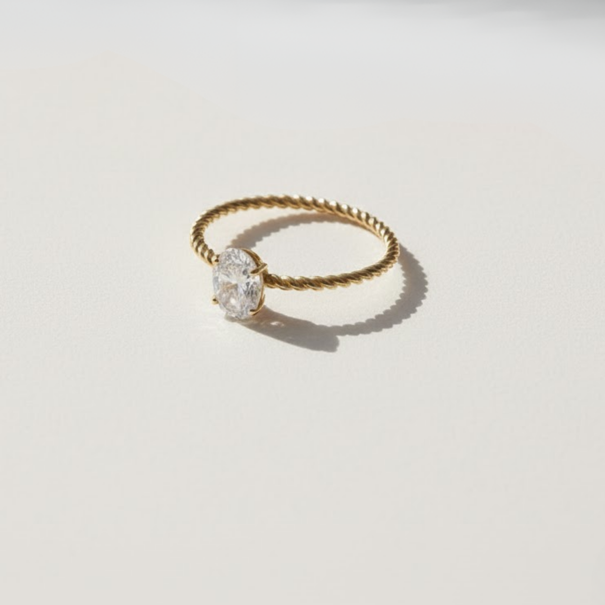 House of Hide Sunlit Twist Ring Perth Australia elegant braided design gold and silver ring