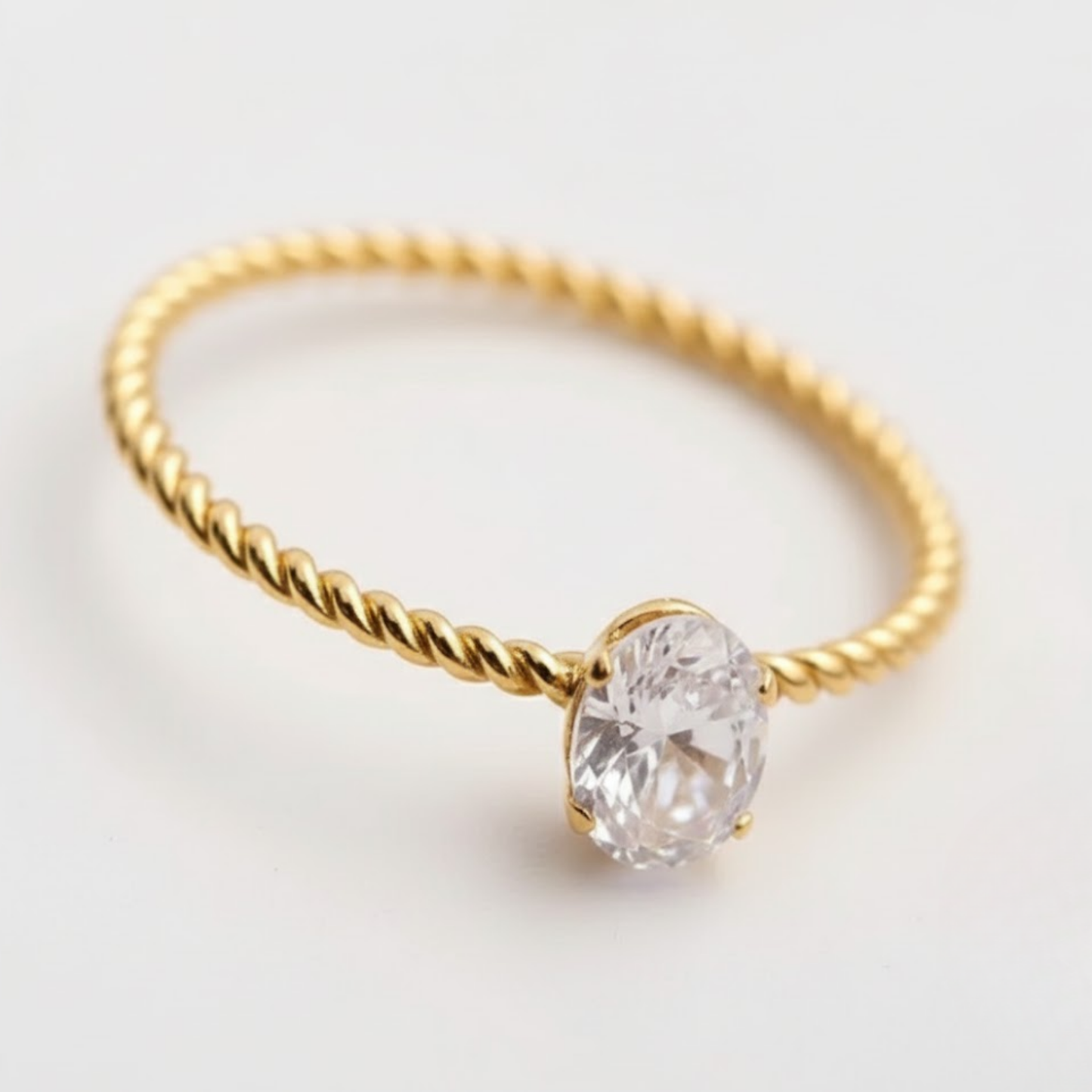 Elegant Sunlit Twist Ring Perth Australia handcrafted statement ring symbolising strength and grace