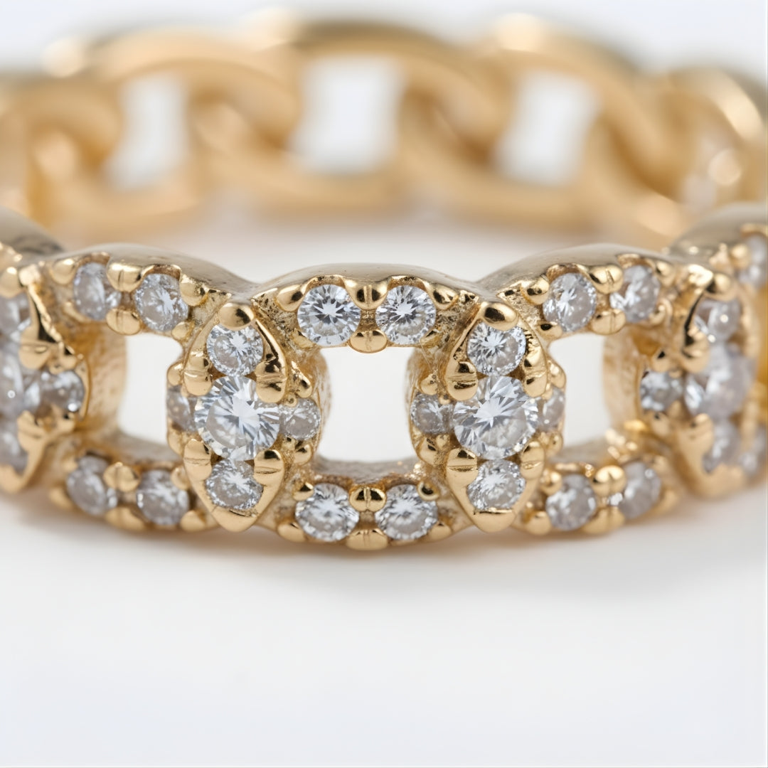 Elegant Twilight Spark Ring Perth Australia handcrafted sparkling ring combining modern style and timeless sophistication