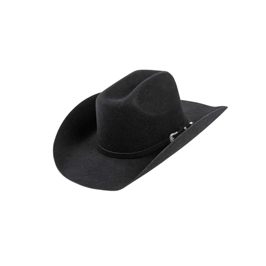 Rancher Adult 100% Wool Hat Black