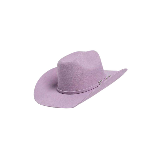 Rancher Adult 100% Wool Hat Lilac