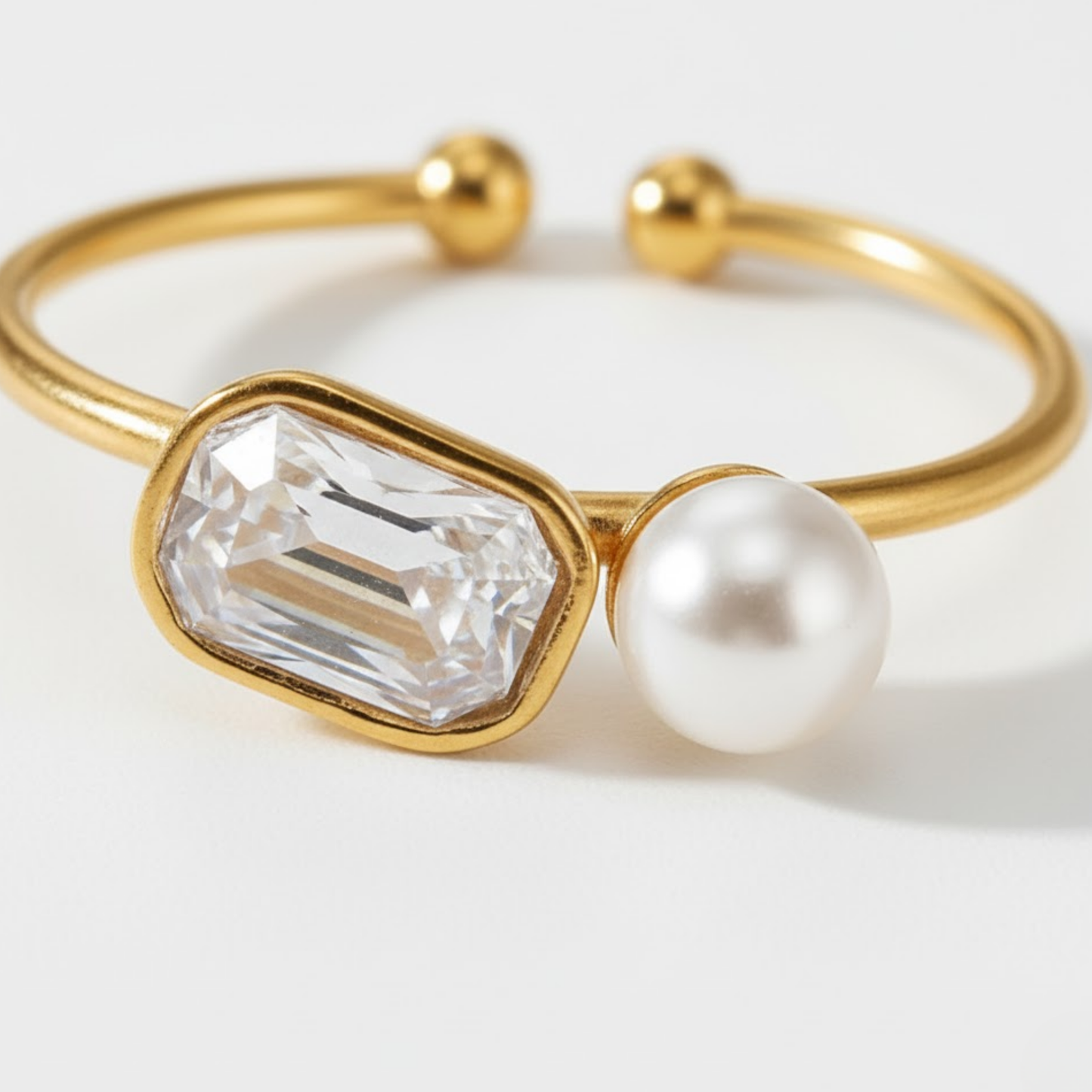 Vintage Elegance Ring Perth Australia Houseofhide vintage inspired open ring displayed on soft neutral background