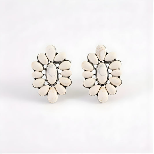 Western Isla Pearl Bloom Earrings