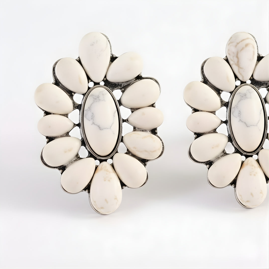 Western Isla Pearl Bloom Earrings