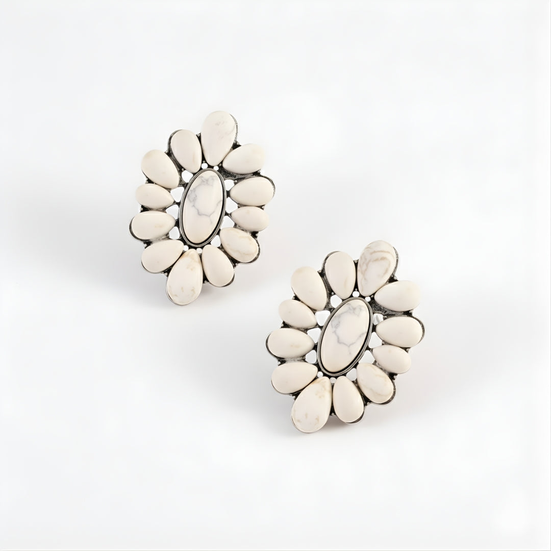 Western Isla Pearl Bloom Earrings