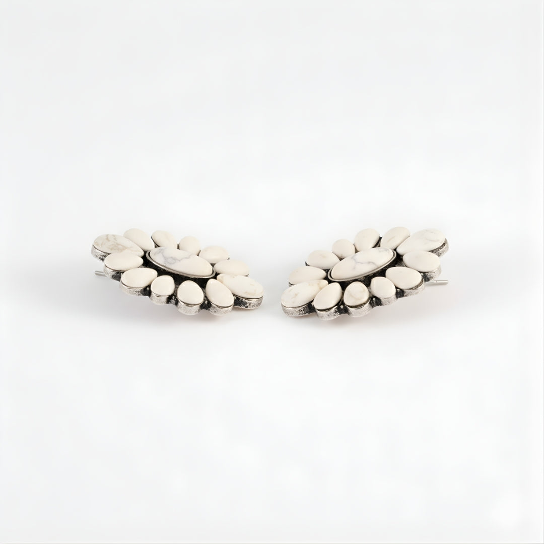 Western Isla Pearl Bloom Earrings