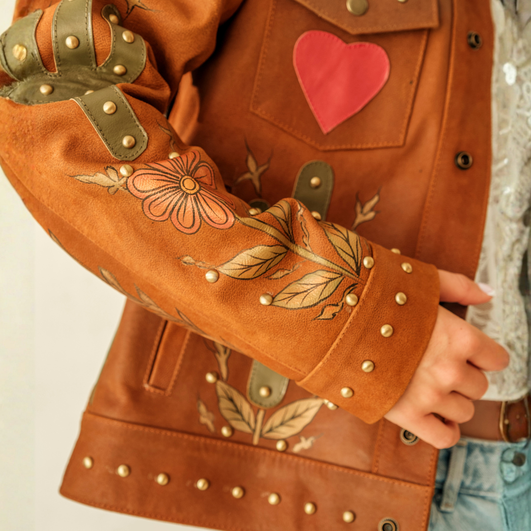 Wild Heart Leather Jacket
Handcrafted
Western Leather Jacket
Biker Jacket
House of Hide