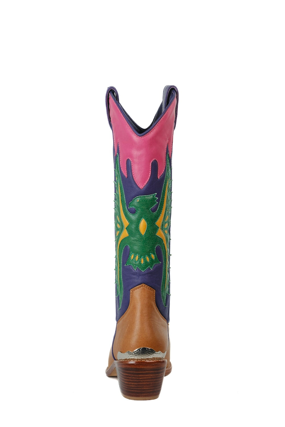 cowboy boots Australia women tan purple green western boots leather cowgirl boots statement boots