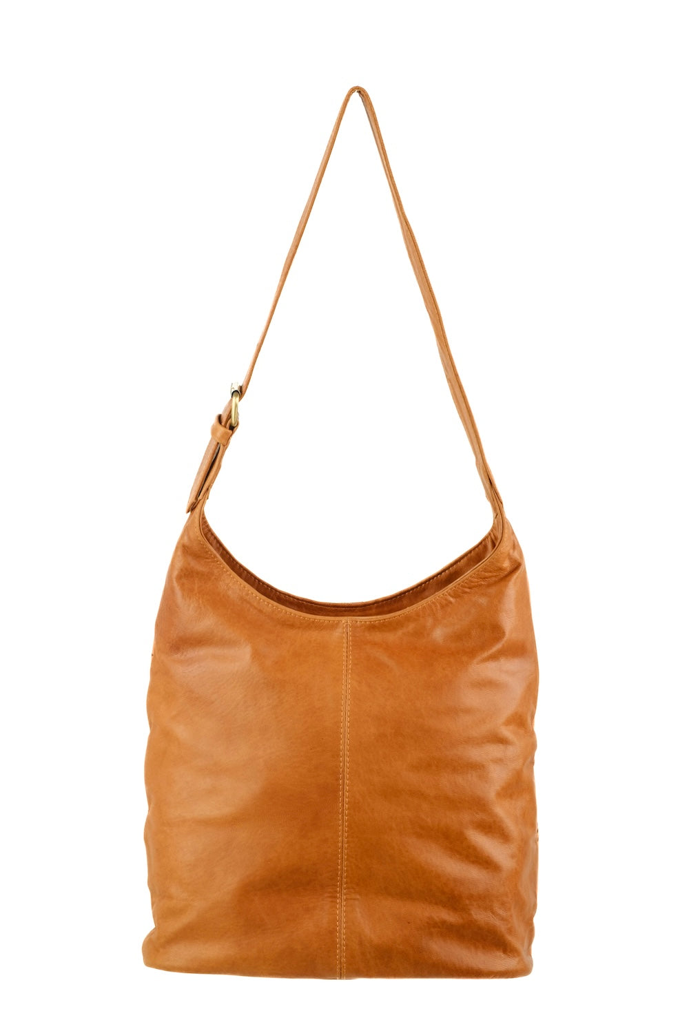 genuine leather shoulder bag with palm print detail