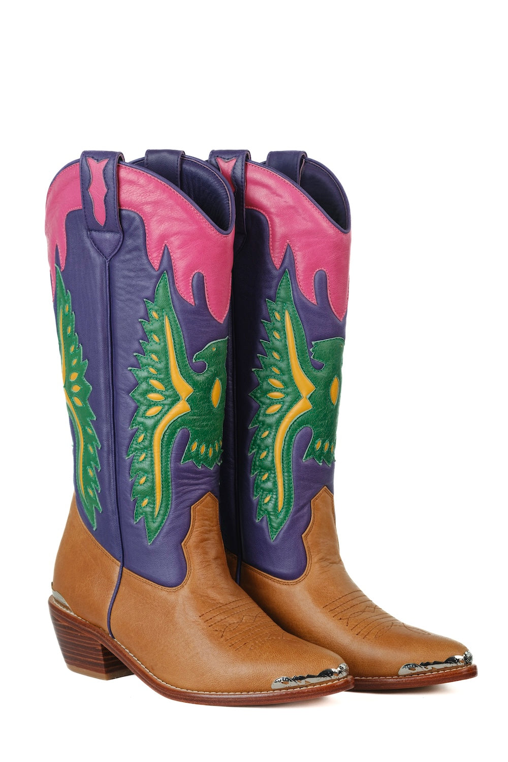 leather cowboy boots Australia women western boots colourful cowgirl boots Phoenix Drifter style