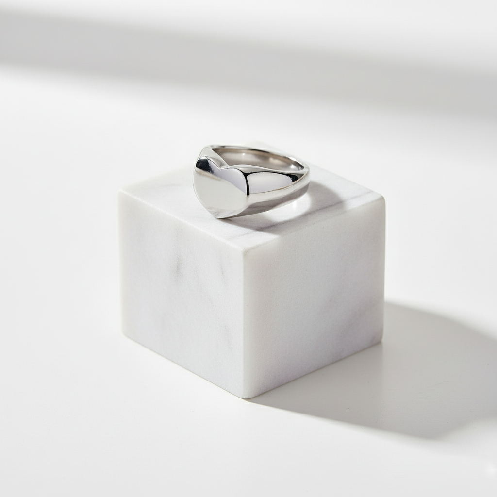 Paradise Heart Ring Perth Australia waterproof hypoallergenic ring with timeless romantic design