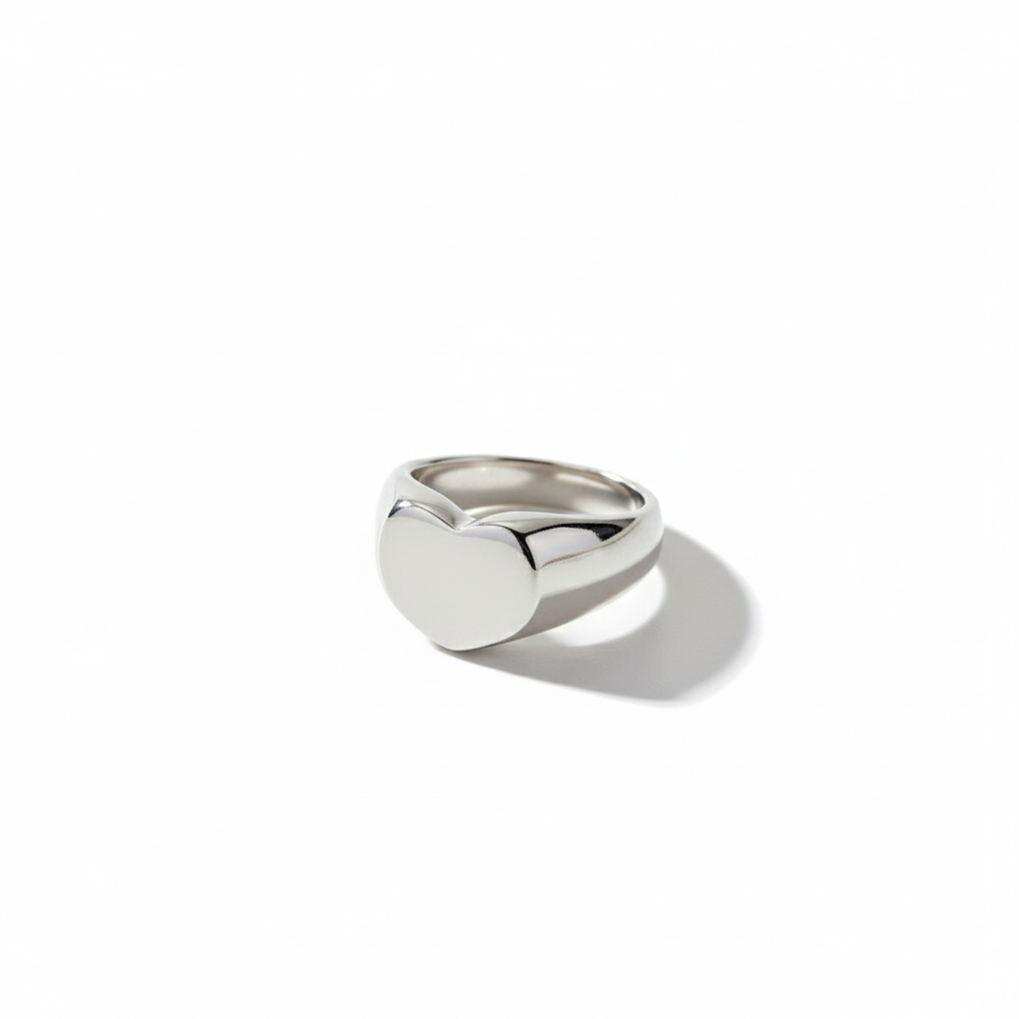 Paradise Heart Ring Perth Australia House of Hide silver heart-shaped ring symbolising love and modern elegance
