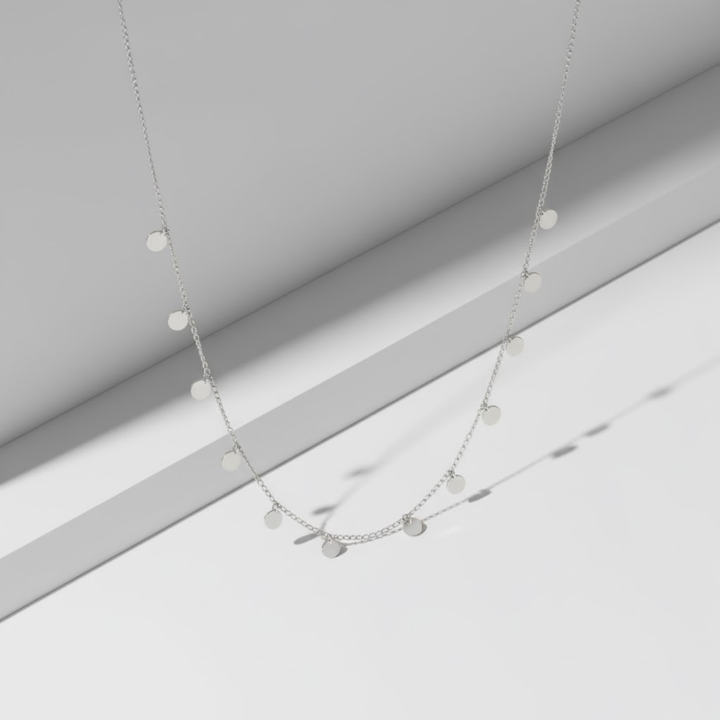 Summer Orbit Stainless Steel Necklace