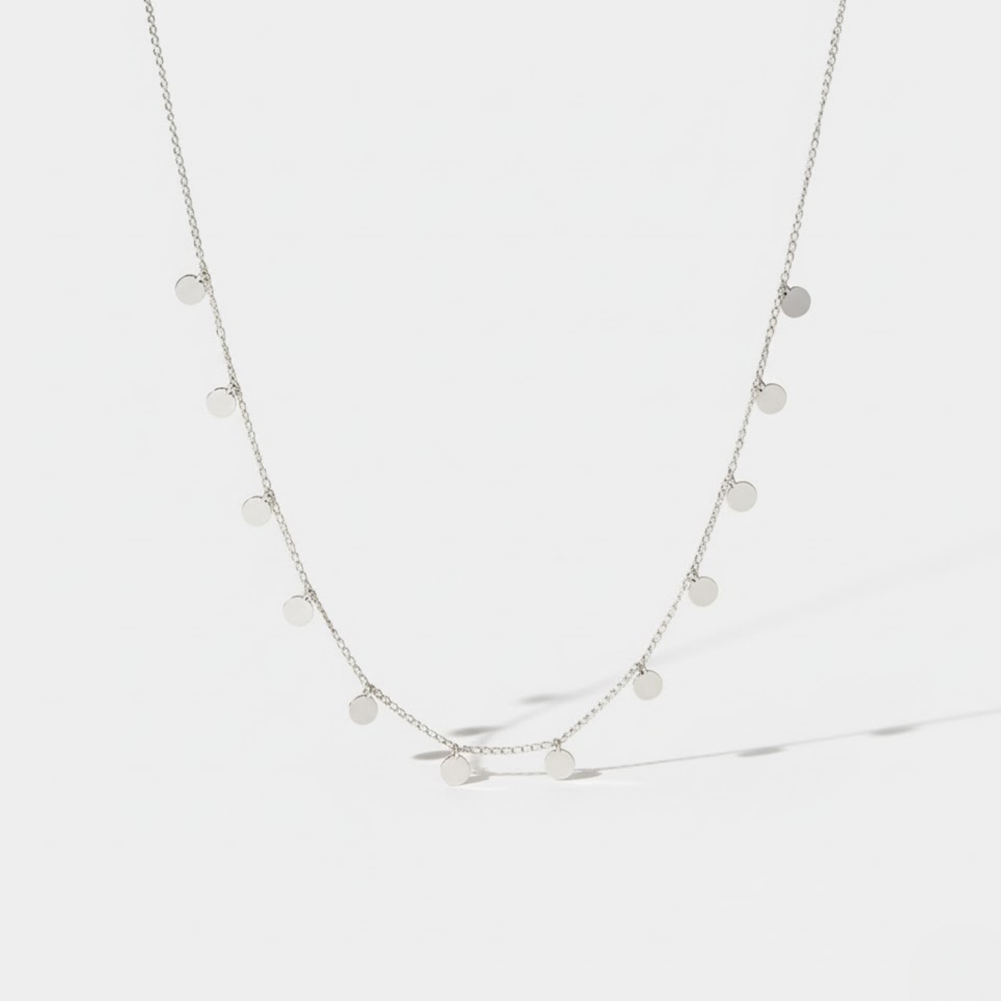 Summer Orbit Stainless Steel Necklace