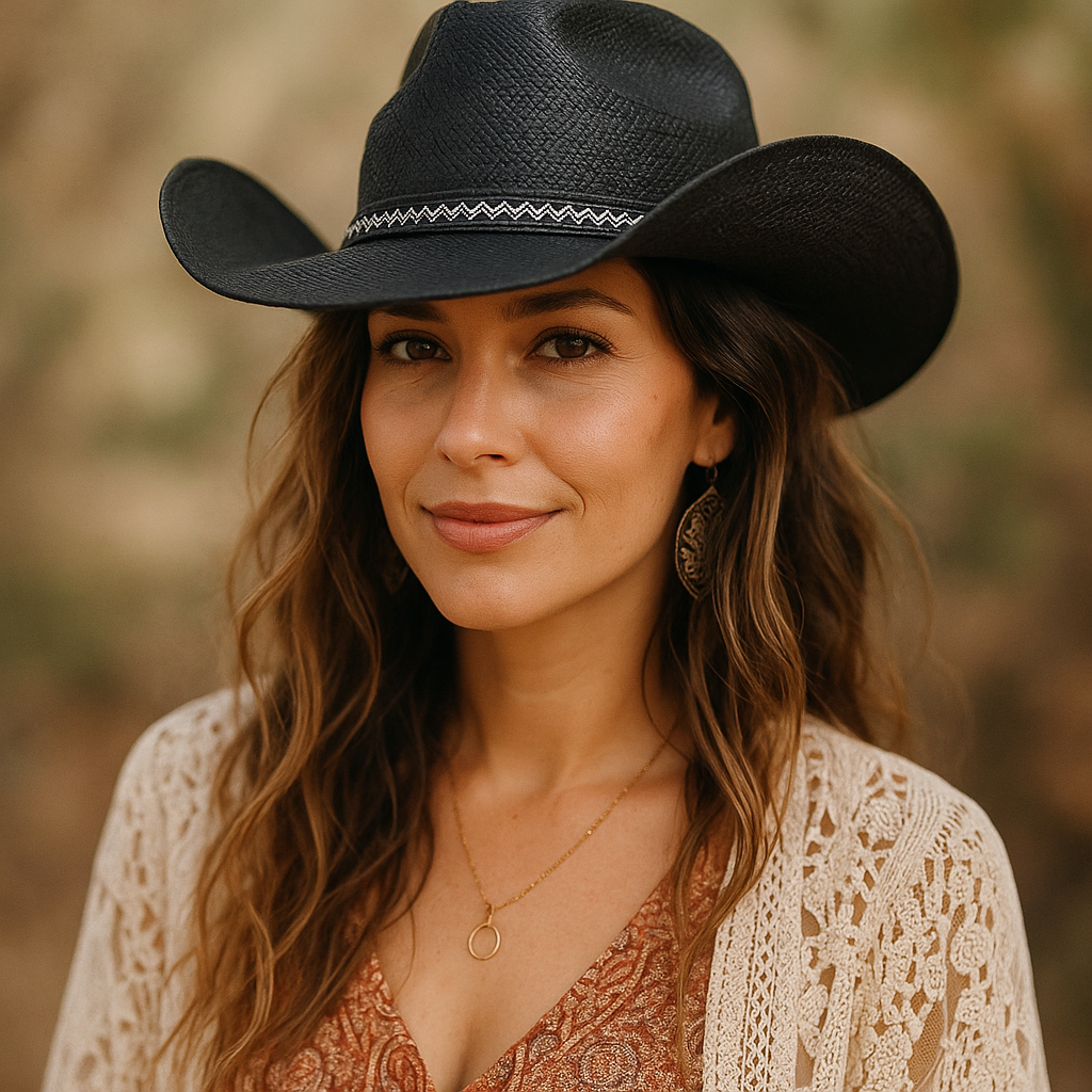 Stylish and durable western hat for Australian summers – ethically made by House of Hide